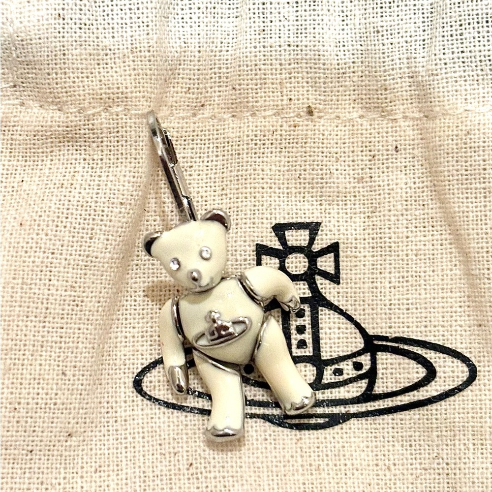 Vivienne Westwood Teddybear Earrings